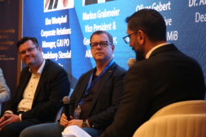 Podium bei der Industrial Partnership Conference (10 / 2025) GJU